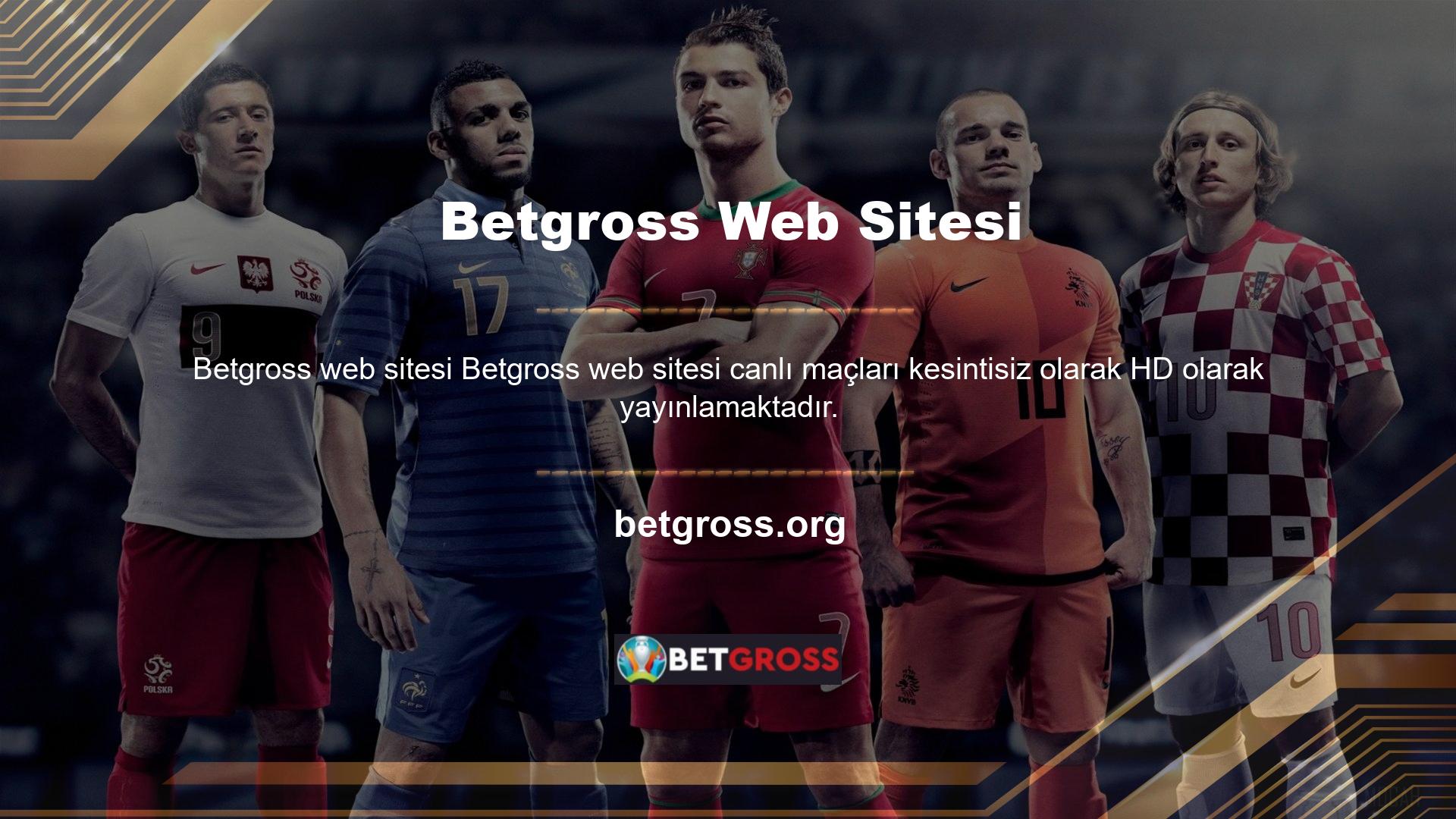 Betgross üyelerinin Telegram grup sayfası sadece futbolseverlere değil aynı zamanda basketbol, ​​tenis gibi spor yayıncılarına da hizmet vermektedir